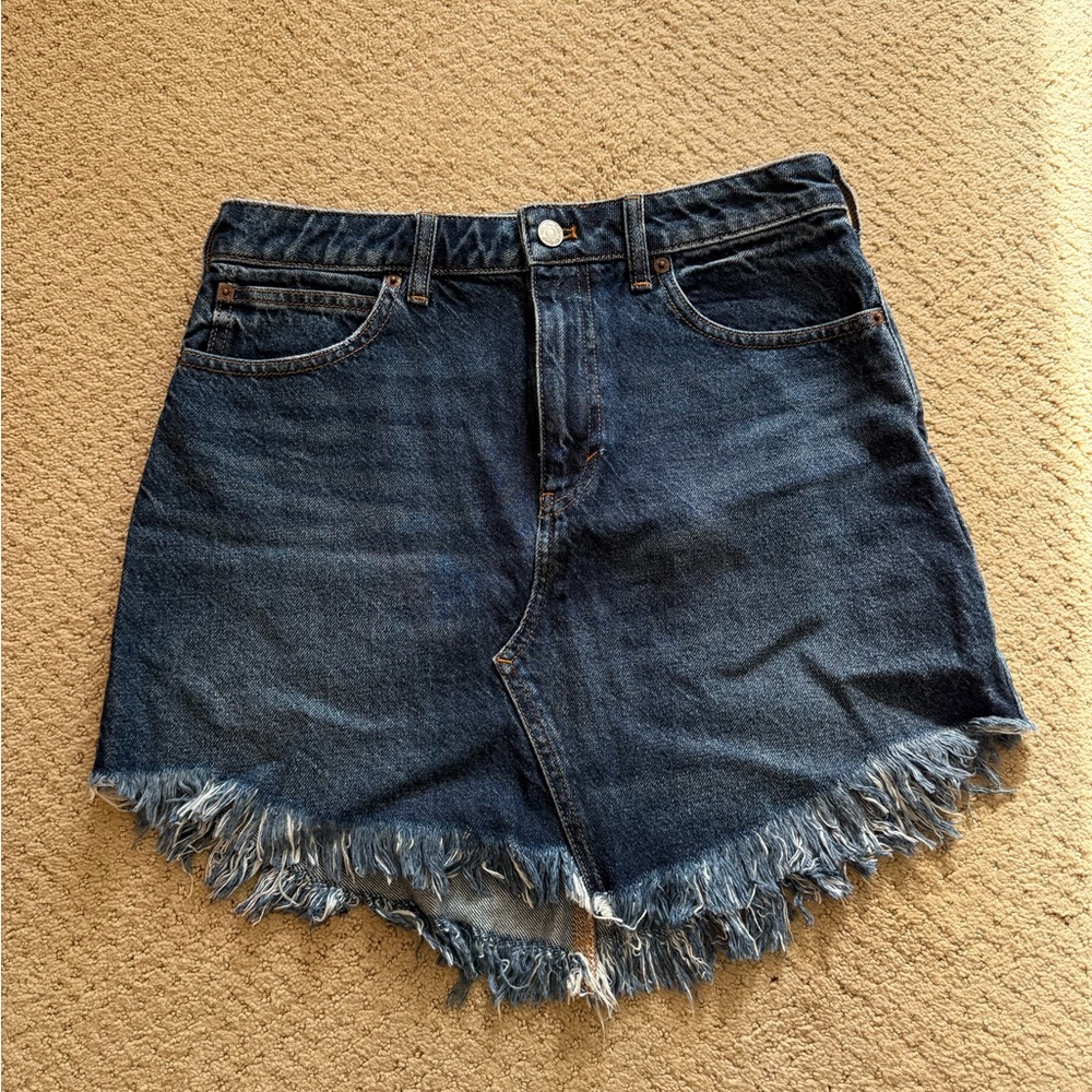 We The Free Denim Skirt